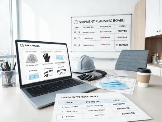 Distributor support workspace